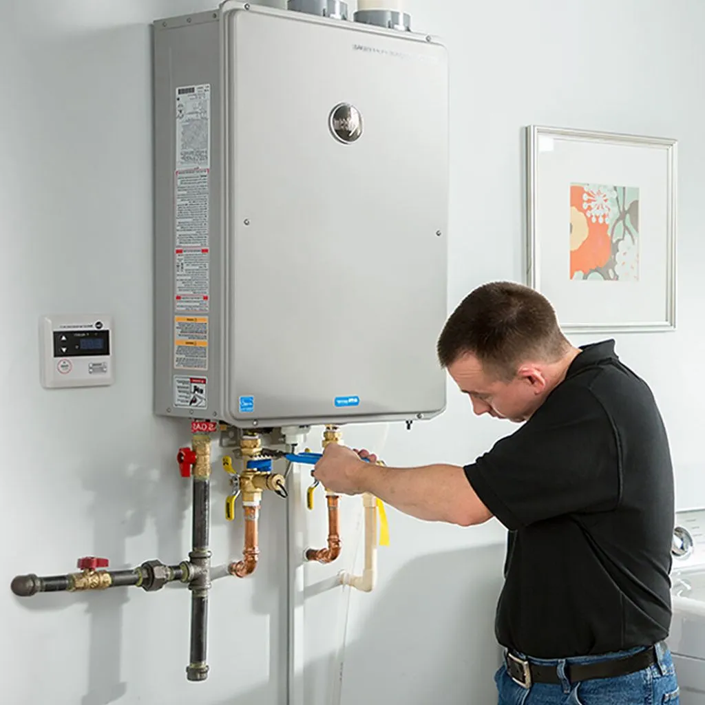 tankless water heater repair in Burns flat, OK